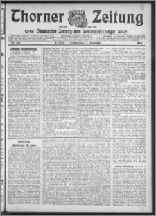 Thorner Zeitung 1912, Nr. 262 2 Blatt