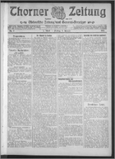 Thorner Zeitung 1913, Nr. 2 1 Blatt