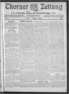 Thorner Zeitung 1913, Nr. 4 1 Blatt