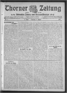 Thorner Zeitung 1913, Nr. 5 2 Blatt
