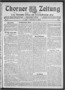 Thorner Zeitung 1913, Nr. 9 1 Blatt