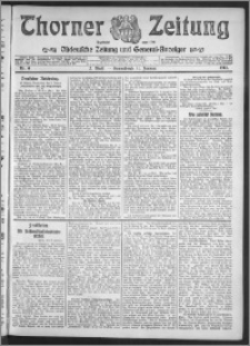 Thorner Zeitung 1913, Nr. 9 2 Blatt