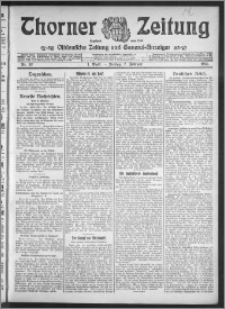 Thorner Zeitung 1913, Nr. 32 1 Blatt