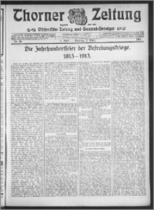 Thorner Zeitung 1913, Nr. 58 1 Blatt