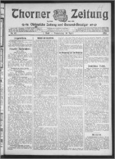 Thorner Zeitung 1913, Nr. 83 1 Blatt