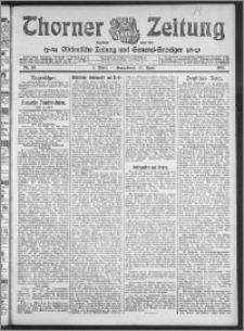 Thorner Zeitung 1913, Nr. 85 1 Blatt