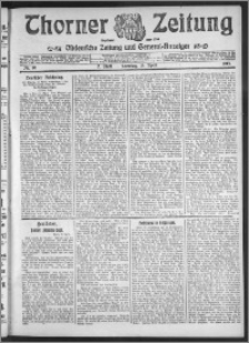 Thorner Zeitung 1913, Nr. 86 2 Blatt
