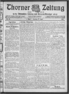 Thorner Zeitung 1913, Nr. 98 1 Blatt