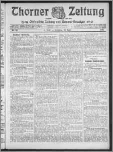 Thorner Zeitung 1913, Nr. 99 2 Blatt