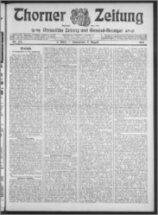 Thorner Zeitung 1913, Nr. 179 2 Blatt