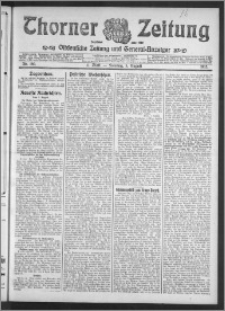 Thorner Zeitung 1913, Nr. 180 1 Blatt