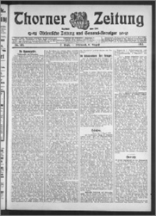 Thorner Zeitung 1913, Nr. 182 2 Blatt