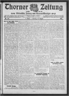 Thorner Zeitung 1913, Nr. 186 3 Blatt