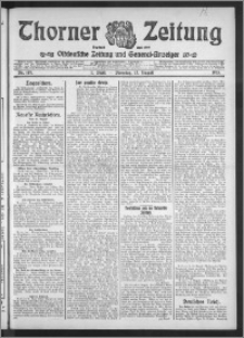 Thorner Zeitung 1913, Nr. 187 1 Blatt