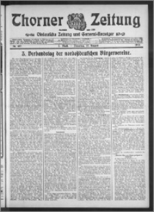 Thorner Zeitung 1913, Nr. 187 2 Blatt