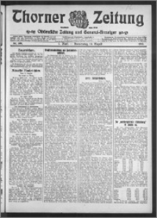 Thorner Zeitung 1913, Nr. 189 1 Blatt