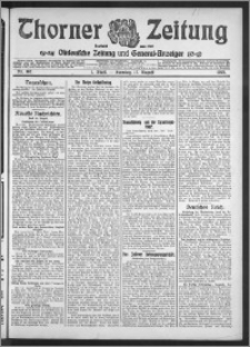Thorner Zeitung 1913, Nr. 192 1 Blatt