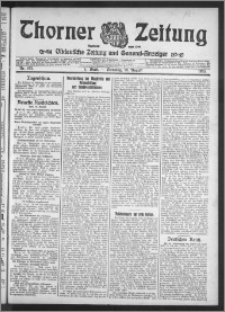 Thorner Zeitung 1913, Nr. 193 1 Blatt