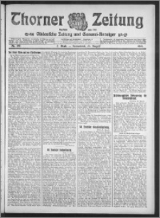Thorner Zeitung 1913, Nr. 197 2 Blatt