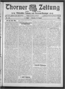 Thorner Zeitung 1913, Nr. 199 2 Blatt