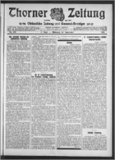 Thorner Zeitung 1913, Nr. 212 2 Blatt