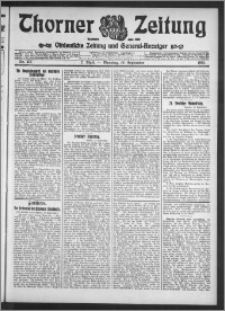 Thorner Zeitung 1913, Nr. 217 2 Blatt