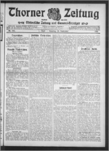 Thorner Zeitung 1913, Nr. 222 1 Blatt