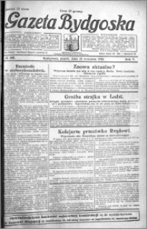Gazeta Bydgoska 1926.09.10 R.5 nr 208