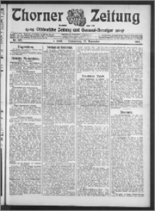 Thorner Zeitung 1913, Nr. 278 1 Blatt
