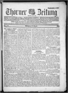 Thorner Zeitung 1921, Nr. 184