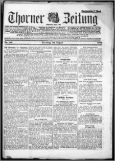 Thorner Zeitung 1921, Nr. 189