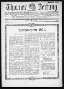 Thorner Zeitung 1921, Nr. 295
