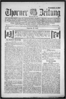 Thorner Zeitung 1922, Nr 99