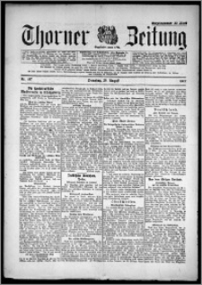 Thorner Zeitung 1922, Nr 197