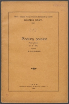 Rośliny polskie Flora polonica exsiccata. Nr. 801-900, Flora Tatrorum Nr. 801-900, Rośliny Tatr