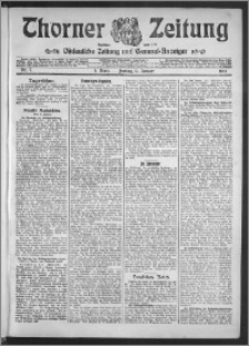 Thorner Zeitung 1914, Nr. 7 1 Blatt