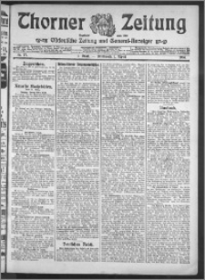 Thorner Zeitung 1914, Nr. 77 1 Blatt