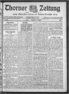 Thorner Zeitung 1914, Nr. 92 1 Blatt