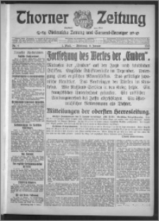 Thorner Zeitung 1915, Nr. 4 1 Blatt