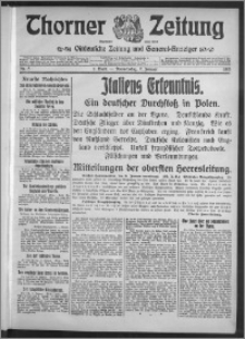Thorner Zeitung 1915, Nr. 5 1 Blatt