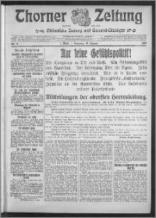 Thorner Zeitung 1915, Nr. 8 1 Blatt