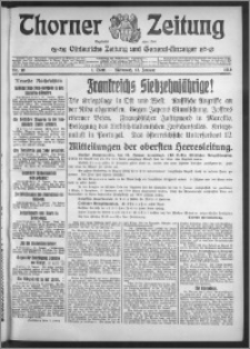 Thorner Zeitung 1915, Nr. 10 1 Blatt