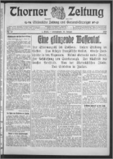 Thorner Zeitung 1915, Nr. 13 1 Blatt