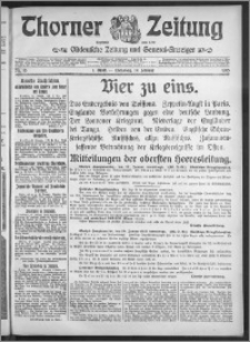 Thorner Zeitung 1915, Nr. 15 1 Blatt