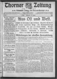 Thorner Zeitung 1915, Nr. 16 1 Blatt