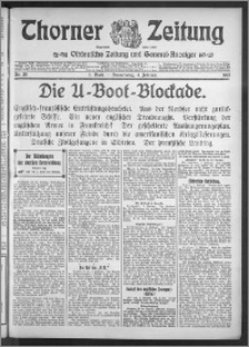 Thorner Zeitung 1915, Nr. 29 1 Blatt