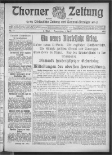 Thorner Zeitung 1915, Nr. 77 1 Blatt