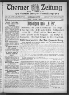 Thorner Zeitung 1915, Nr. 82 1 Blatt