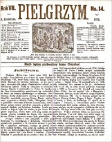 Pielgrzym, pismo religijne dla ludu 1875 nr 14