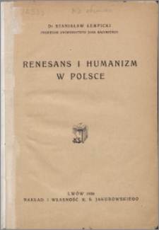 Renesans i humanizm w Polsce